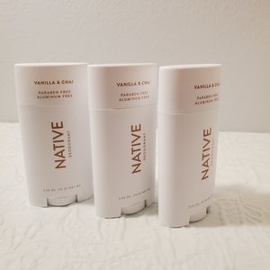 3pk Native Deodorant